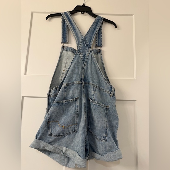 New We The Free Ziggy Square Neck Sleevles Over Alls in color Follow your Heart - Picture 15 of 15